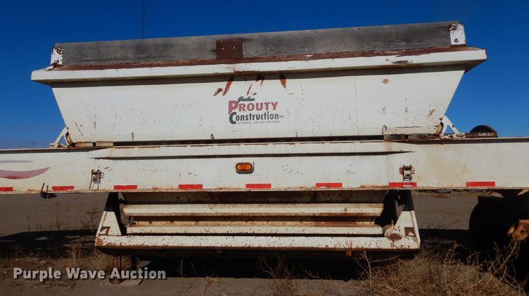 image for item KS9292 1992 Trail King  bottom dump trailer