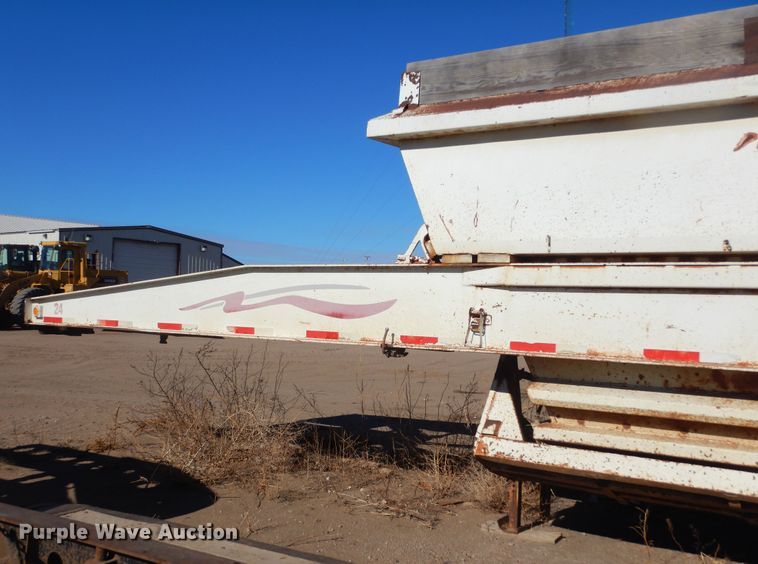 image for item KS9292 1992 Trail King  bottom dump trailer