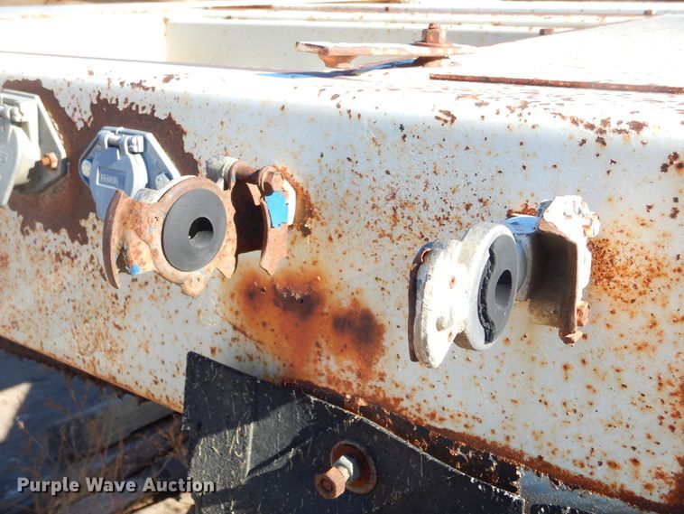 image for item KS9292 1992 Trail King  bottom dump trailer