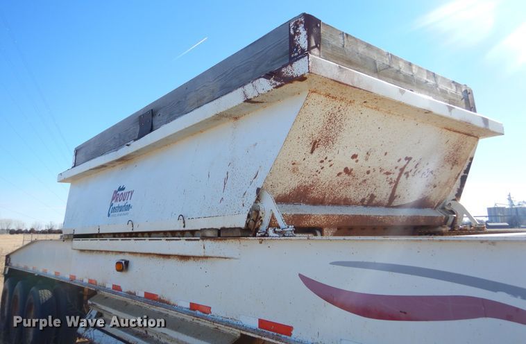 image for item KS9292 1992 Trail King  bottom dump trailer