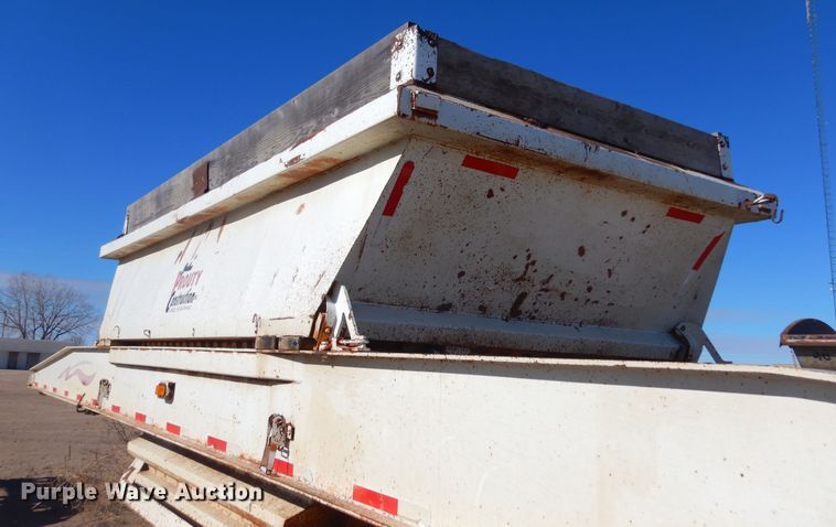 image for item KS9292 1992 Trail King  bottom dump trailer