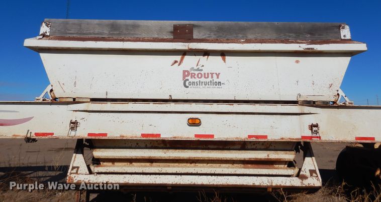 image for item KS9292 1992 Trail King  bottom dump trailer