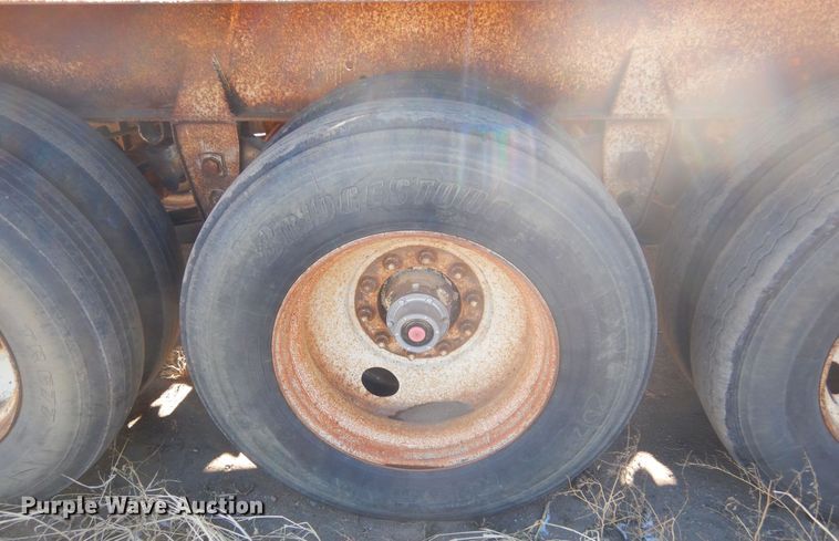 image for item KS9292 1992 Trail King  bottom dump trailer