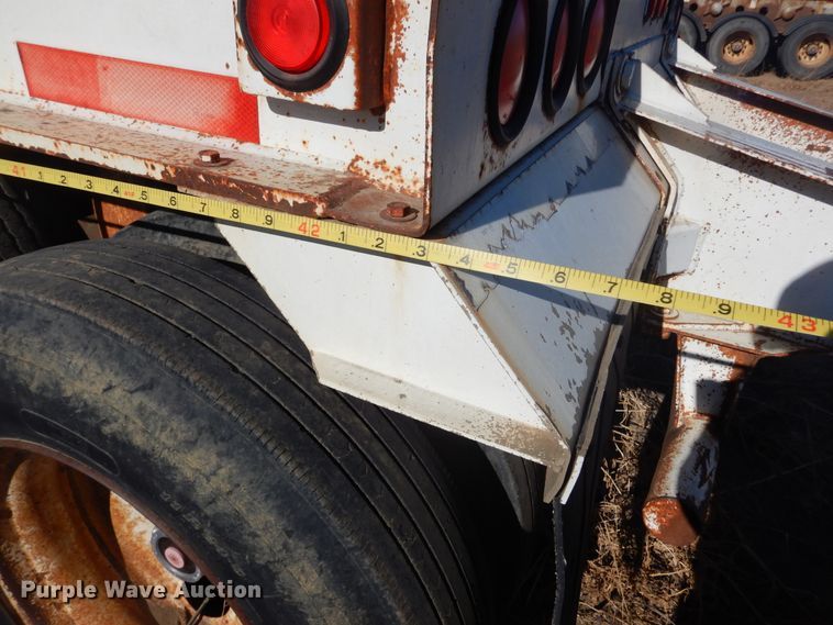 image for item KS9292 1992 Trail King  bottom dump trailer