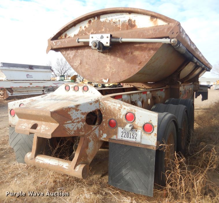 image for item KS9293 2011 SiDump'r SDR325  side dump trailer