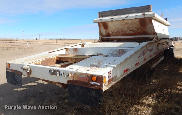 image for item KS9294 1993 Trail King  bottom dump trailer