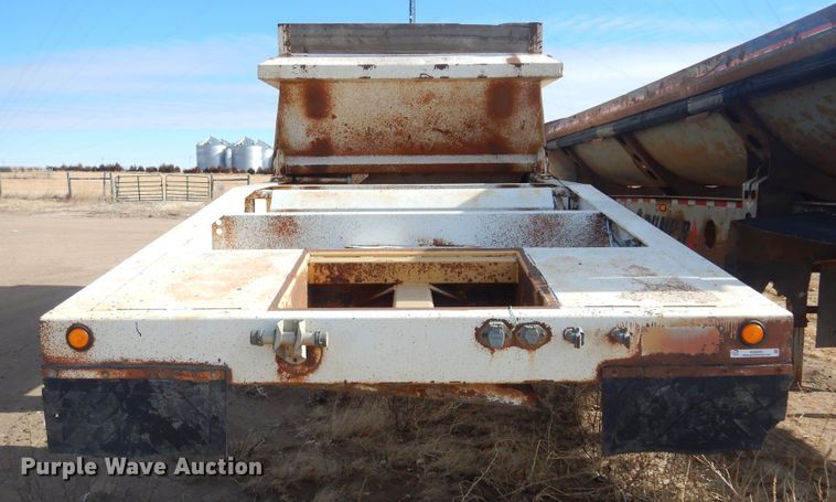 image for item KS9294 1993 Trail King  bottom dump trailer