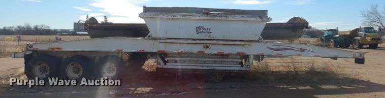 image for item KS9294 1993 Trail King  bottom dump trailer