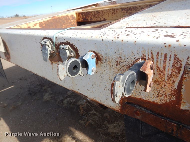 image for item KS9294 1993 Trail King  bottom dump trailer