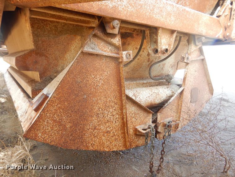 image for item KS9294 1993 Trail King  bottom dump trailer