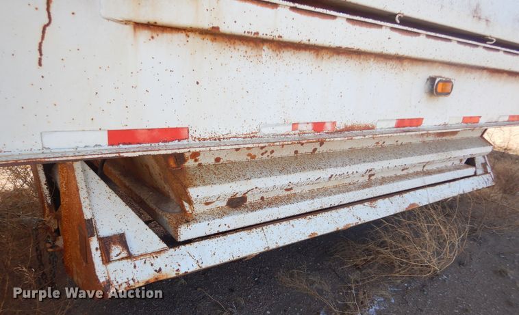 image for item KS9294 1993 Trail King  bottom dump trailer