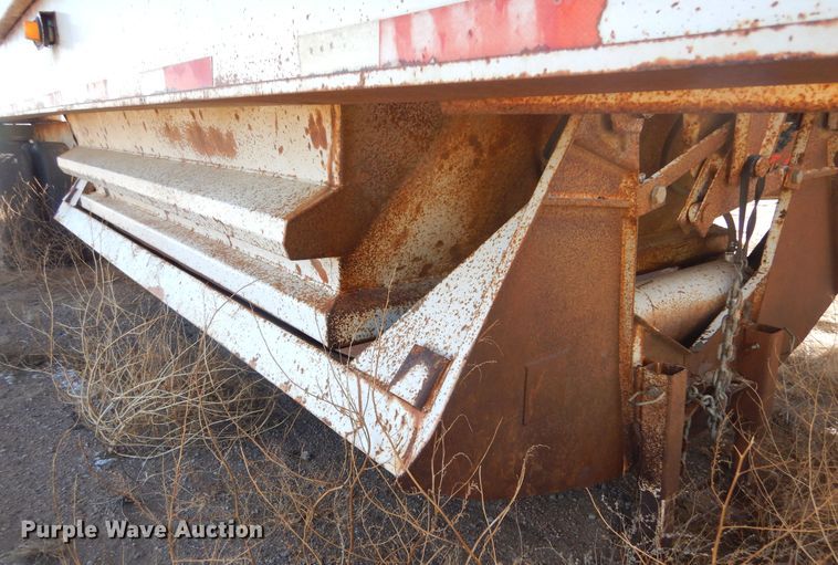 image for item KS9294 1993 Trail King  bottom dump trailer