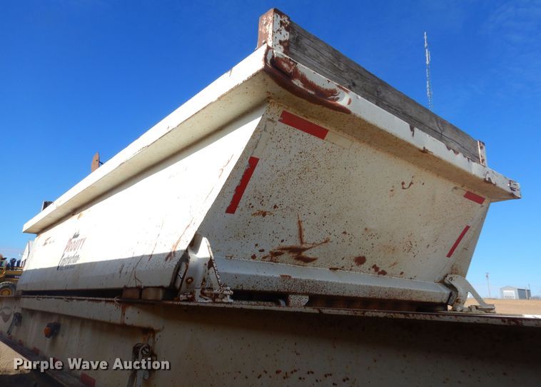 image for item KS9294 1993 Trail King  bottom dump trailer