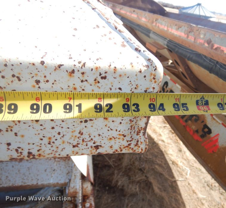 image for item KS9294 1993 Trail King  bottom dump trailer