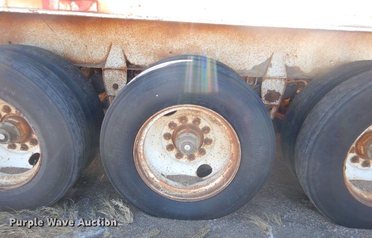 image for item KS9294 1993 Trail King  bottom dump trailer