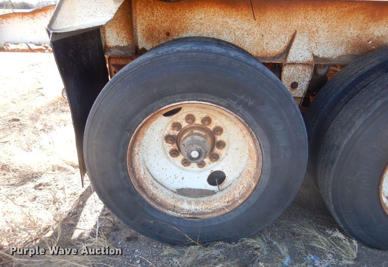 image for item KS9294 1993 Trail King  bottom dump trailer