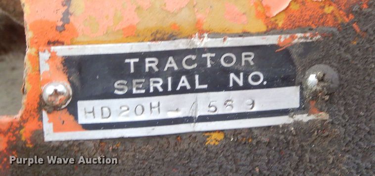 image for item MX9796 Allis Chalmers HD21  dozer