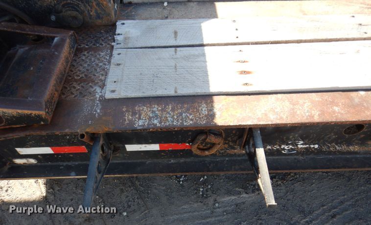 image for item DI1168 2007 Eager Beaver 55GSL  lowboy equipment trailer