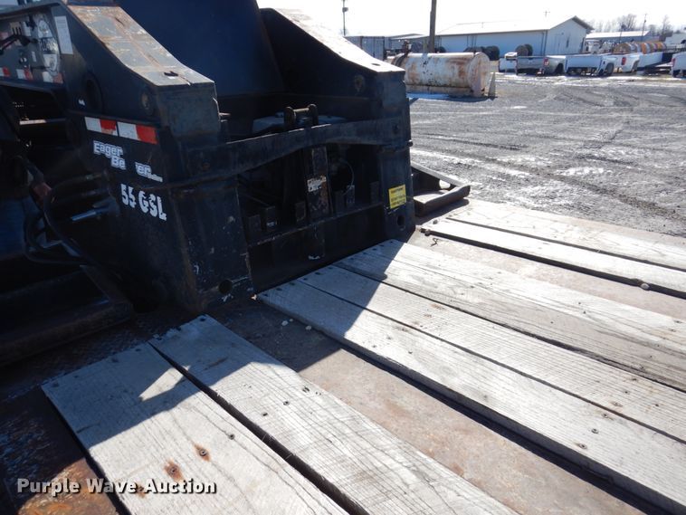 image for item DI1168 2007 Eager Beaver 55GSL  lowboy equipment trailer