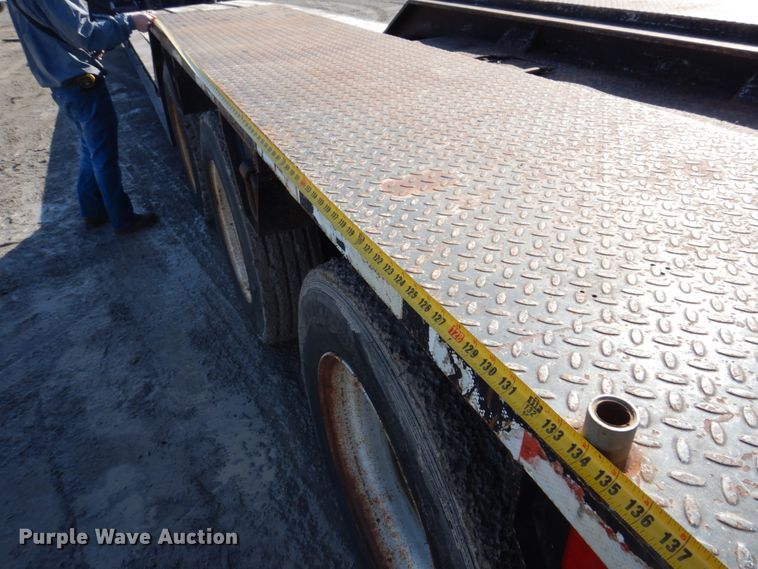 image for item DI1168 2007 Eager Beaver 55GSL  lowboy equipment trailer