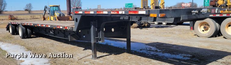 image for item DI1169 2009 Transcraft DTL-2100 W2  drop deck equipment trailer