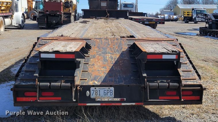 image for item DI1169 2009 Transcraft DTL-2100 W2  drop deck equipment trailer