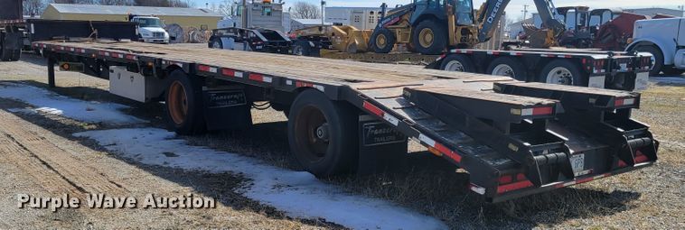 image for item DI1169 2009 Transcraft DTL-2100 W2  drop deck equipment trailer