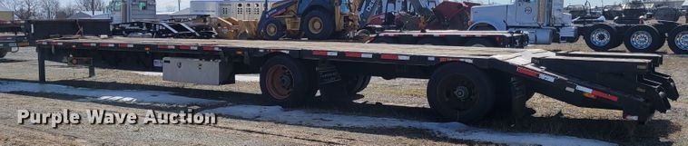 image for item DI1169 2009 Transcraft DTL-2100 W2  drop deck equipment trailer