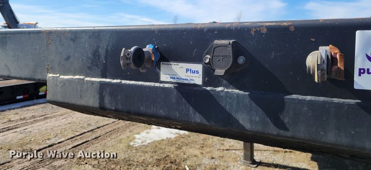 image for item DI1169 2009 Transcraft DTL-2100 W2  drop deck equipment trailer