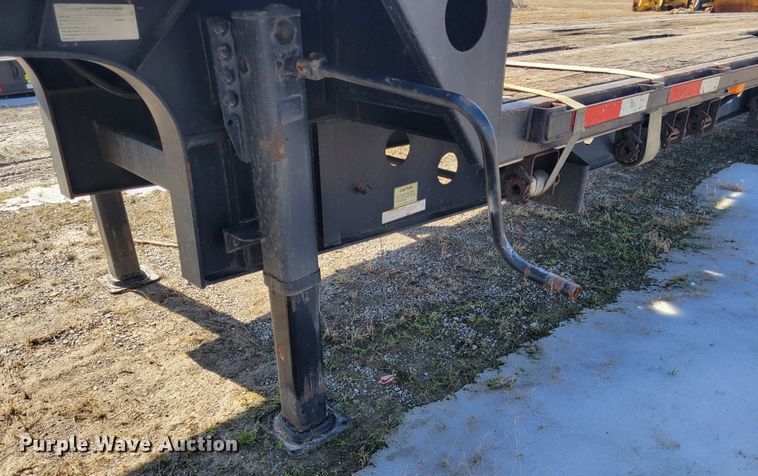 image for item DI1169 2009 Transcraft DTL-2100 W2  drop deck equipment trailer