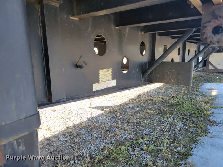 image for item DI1169 2009 Transcraft DTL-2100 W2  drop deck equipment trailer