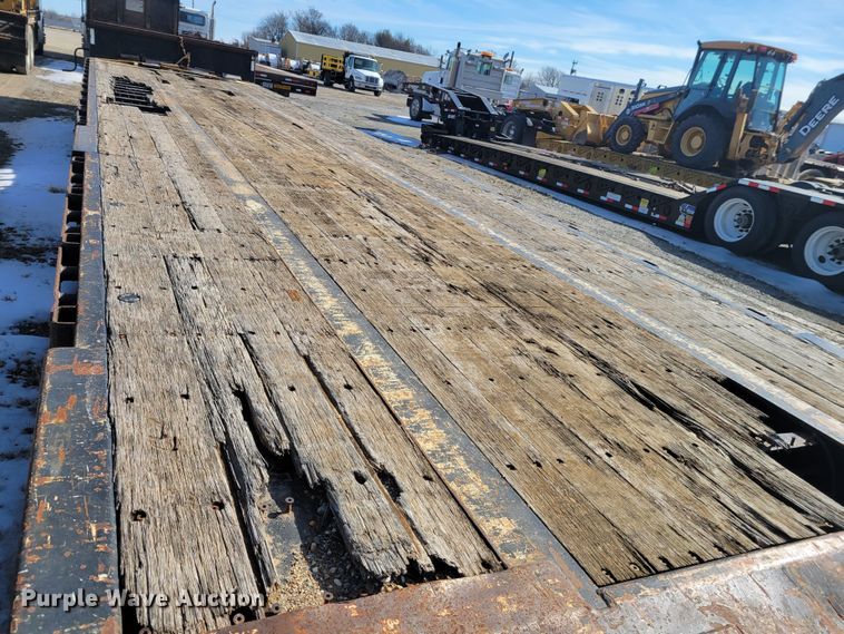 image for item DI1169 2009 Transcraft DTL-2100 W2  drop deck equipment trailer