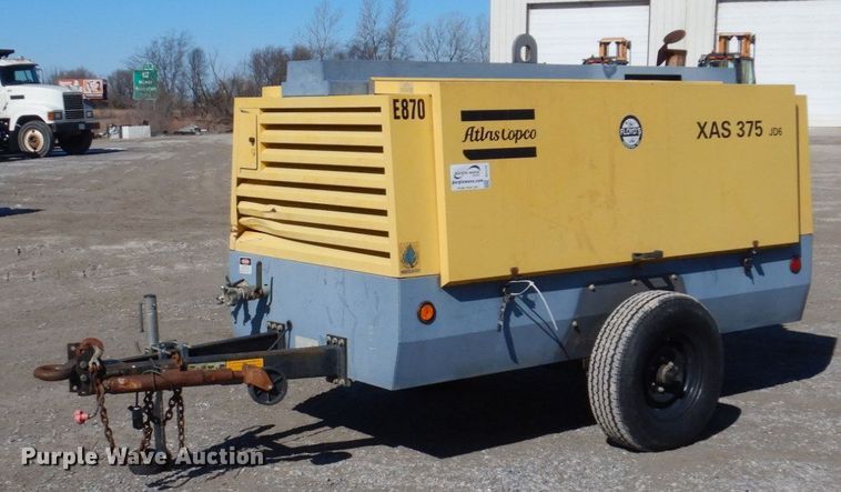 image for item DI1172 2011 Atlas Copco XAS375T3RSC  air compressor