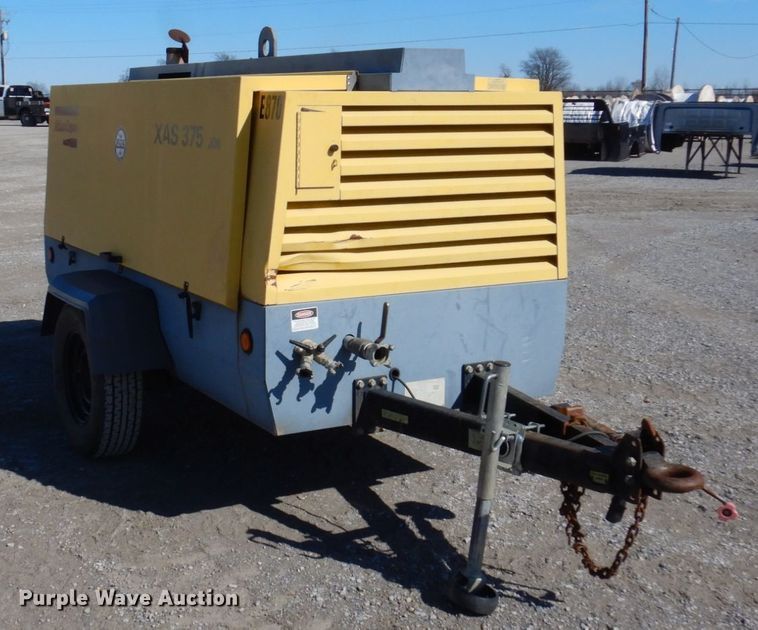 image for item DI1172 2011 Atlas Copco XAS375T3RSC  air compressor