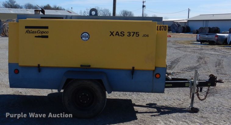 image for item DI1172 2011 Atlas Copco XAS375T3RSC  air compressor
