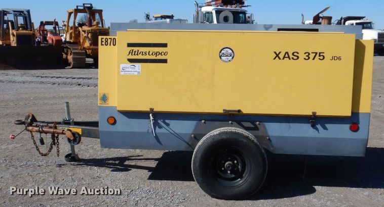 image for item DI1172 2011 Atlas Copco XAS375T3RSC  air compressor