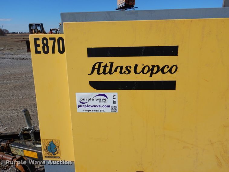 image for item DI1172 2011 Atlas Copco XAS375T3RSC  air compressor