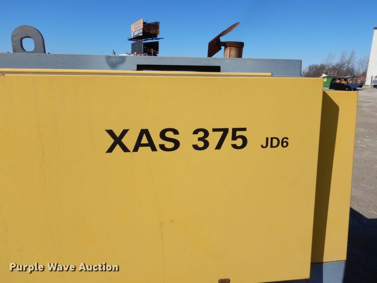 image for item DI1172 2011 Atlas Copco XAS375T3RSC  air compressor