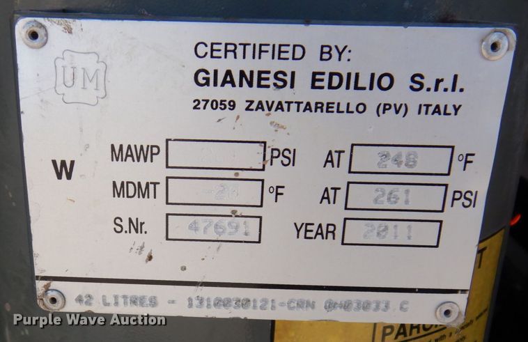 image for item DI1172 2011 Atlas Copco XAS375T3RSC  air compressor