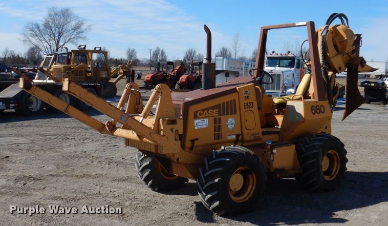 image for item DI1173 1993 Case 660  cable plow