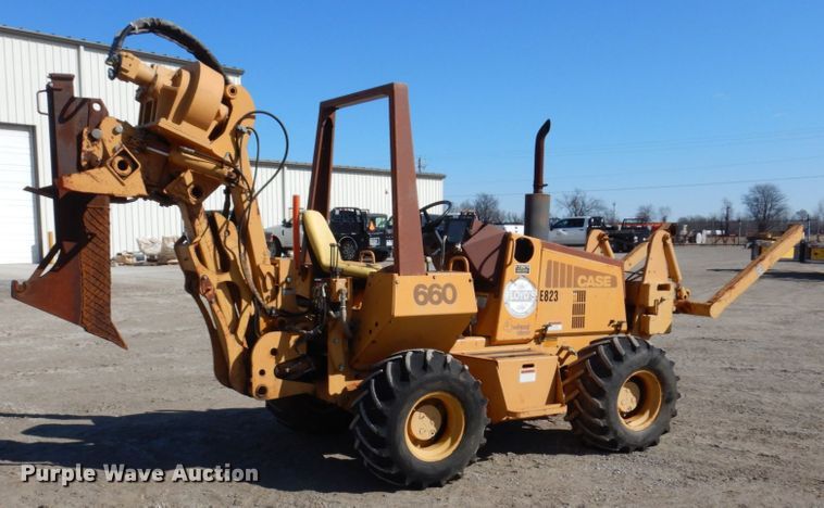 image for item DI1173 1993 Case 660  cable plow