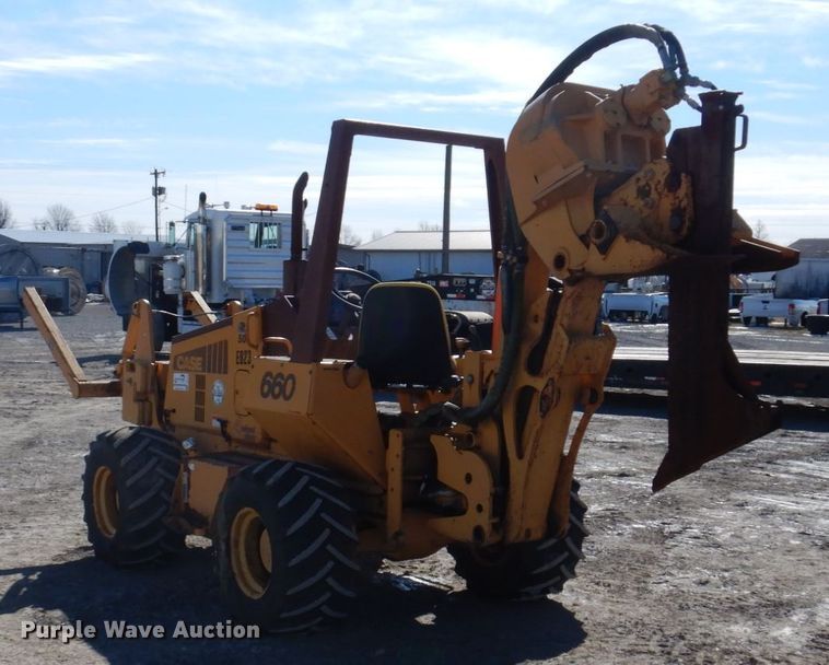 image for item DI1173 1993 Case 660  cable plow