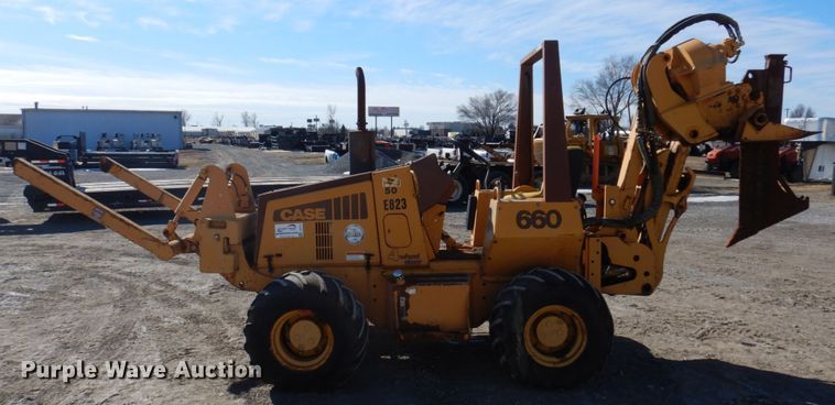 image for item DI1173 1993 Case 660  cable plow