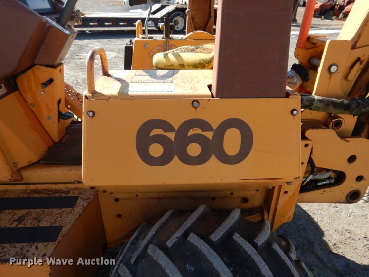 image for item DI1173 1993 Case 660  cable plow