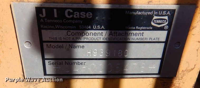 image for item DI1173 1993 Case 660  cable plow