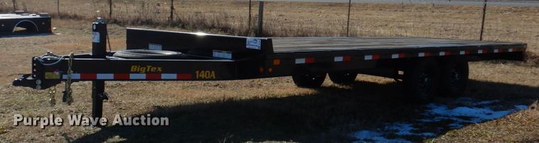 image for item DI1182 2021 Big Tex 140A  equipment trailer