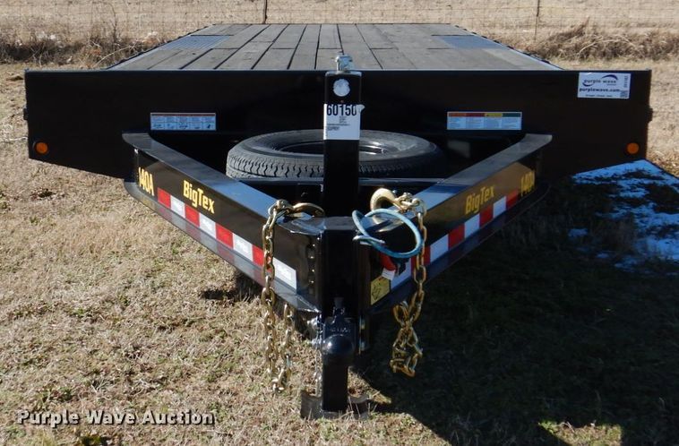 image for item DI1182 2021 Big Tex 140A  equipment trailer