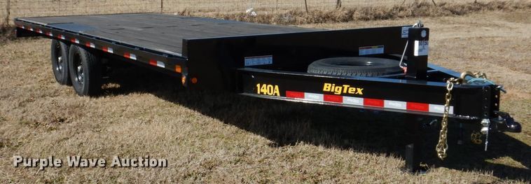 image for item DI1182 2021 Big Tex 140A  equipment trailer