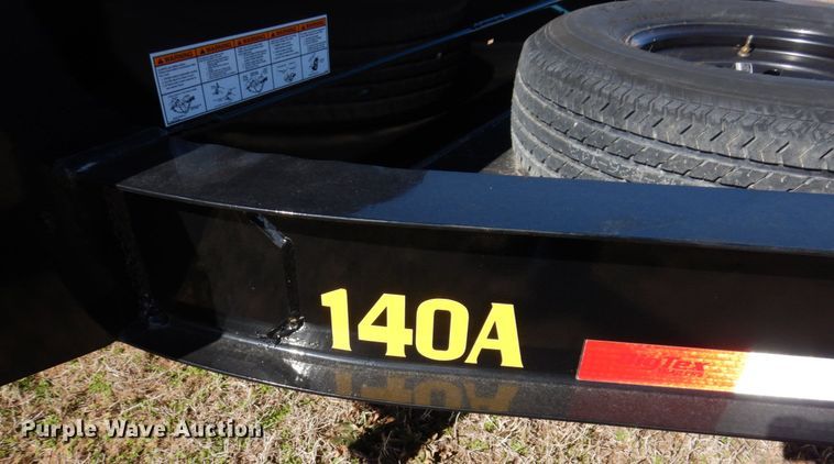 image for item DI1182 2021 Big Tex 140A  equipment trailer