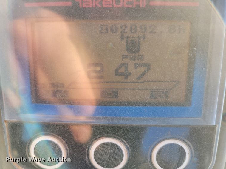 image for item DI1184 2018 Takeuchi TB240  mini excavator